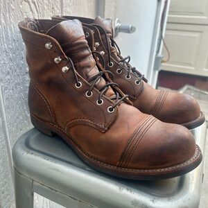 Red Wing Copper Iron Ranger Boots